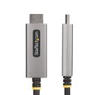 StarTech.com 2m DisplayPort naar HDMI Adapter Kabel, 8K 60Hz, 4K 144Hz, HDR10, Actieve DP 1.4 naar HDMI 2.1 Video Converter, DisplayPort Desktop naar HDMI Monitor, M/M, DisplayPort naar HDMI Dongle