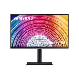 Samsung ViewFinity S6 S60A LED display 61 cm (24") 2560 x 1440 Pixels Quad HD Zwart