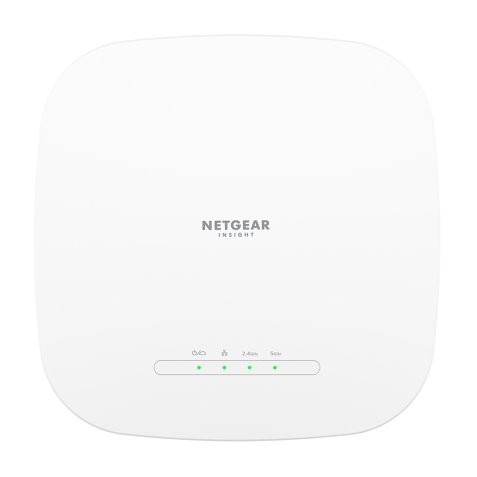 NETGEAR WAX618 2400 Mbit/s Blanc Connexion Ethernet, supportant l'alimentation via ce port (PoE)