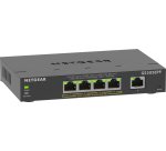 NETGEAR 5-Port Gigabit Ethernet High-Power PoE+ Plus Switch (GS305EPP) Géré L2/L3 Gigabit Ethernet (10/100/1000) Connexion Ethernet, supportant l'alimentation via ce port (PoE) Noir