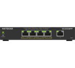 NETGEAR 5-Port Gigabit Ethernet High-Power PoE+ Plus Switch (GS305EPP) Géré L2/L3 Gigabit Ethernet (10/100/1000) Connexion Ethernet, supportant l'alimentation via ce port (PoE) Noir