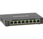 NETGEAR 8-Port Gigabit Ethernet PoE+ Plus Switch (GS308EP) Gestionado L2/L3 Gigabit Ethernet (10/100/1000) Energía sobre Ethernet (PoE) Negro