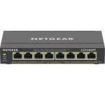 NETGEAR 8-Port Gigabit Ethernet High-Power PoE+ Plus Switch (GS308EPP) Géré L2/L3 Gigabit Ethernet (10/100/1000) Connexion Ethernet, supportant l'alimentation via ce port (PoE) Noir