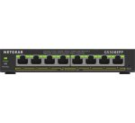 NETGEAR 8-Port Gigabit Ethernet High-Power PoE+ Plus Switch (GS308EPP) Géré L2/L3 Gigabit Ethernet (10/100/1000) Connexion Ethernet, supportant l'alimentation via ce port (PoE) Noir
