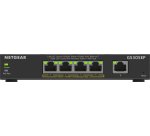 NETGEAR 5-Port Gigabit Ethernet PoE+ Plus Switch (GS305EP) Géré L2/L3 Gigabit Ethernet (10/100/1000) Connexion Ethernet, supportant l'alimentation via ce port (PoE) Noir