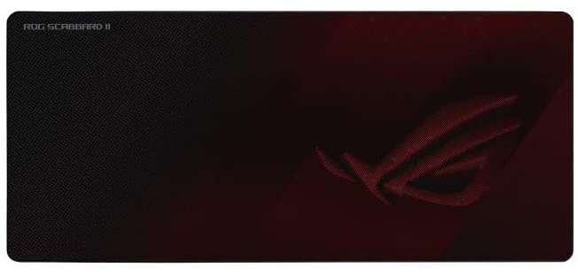 ASUS ROG Strix Scabbard II Gaming mouse pad Black, Red