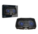 Conceptronic THANA07B base di raffreddamento per laptop 43,2 cm (17") Nero