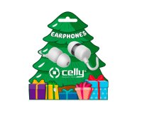 Celly XMASEARTREEWH headphones/headset Wired In-ear Calls/Music White