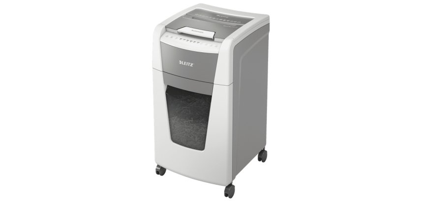 Destructeur Leitz IQ Auto+ Office 300 P4 - coupe croisée