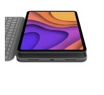 Logitech Folio Touch AZERTY Français Smart Connector Gris