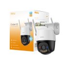 Imou Cruiser SC 4G 2K (3MP) - Telecamera 4G da esterno Motorizzata 360° - Visione Notturna a Colori, IP66, Tracciamento Intelligente, Rilevamento Umano, Deterrenza attiva (Faretto, Luci Blue e Rosse e Sirena, Audio Bidirezionale