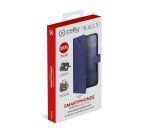 Celly Wally One XXXL mobile phone case 15.2 cm (6") Flip case Blue