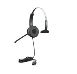Lenovo 100 Mono Headset Wired Head-band Office/Call center USB Type-A Black