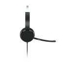 Lenovo 100 Mono Auricolare Cablato A Padiglione Ufficio USB tipo A Nero