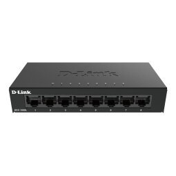 D-Link DGS-108GL Non-géré Gigabit Ethernet (10/100/1000) Noir