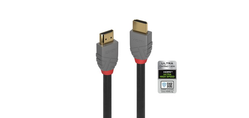 Lindy Câble HDMI Ultra High Speed, Anthra Line, 2m