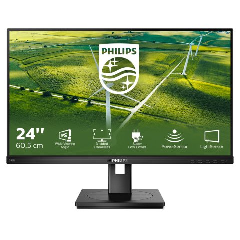 Philips 242B1G/00 pantalla para PC 60,5 cm (23.8") 1920 x 1080 Pixeles Full HD LED Negro