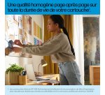 HP 308 Pack de 2 cartouches d’encre authentiques Noir cyan magenta jaune, pour imprimante jet d'encre