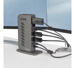 StarTech.com Dock USB-C USB-A - Station d'Accueil USB 3.0 Hybride Universelle pour PC Portable USB-C ou USB-A - Double Écran 4K 60Hz HDMI/DisplayPort - 6x USB-A, GbE - USB 3.1 Gen 1 - Windows/Mac