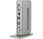 StarTech.com Dock USB-C USB-A - Station d'Accueil USB 3.0 Hybride Universelle pour PC Portable USB-C ou USB-A - Double Écran 4K 60Hz HDMI/DisplayPort - 6x USB-A, GbE - USB 3.1 Gen 1 - Windows/Mac