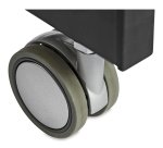 StarTech.com Bureau Mobile Assis-Debout - Poste de Travail Ergonomique à Roulettes - Table Ordinateur Réglable en Hauteur One-Touch - Chariot Informatique pour PC Portable/Ordinateur