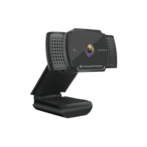 Conceptronic AMDIS02B cámara web 5 MP 2592 x 1944 Pixeles USB 2.0 Negro