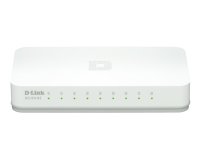D-Link GO-SW-8E/E commutateur réseau Non-géré Fast Ethernet (10/100) Blanc