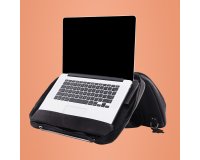 R-Go Tools Sacoche pour ordinateur portable R-Go Viva, cuir pleine fleur, avec support int&eacute;gr&eacute; pour ordinateur portable, noir