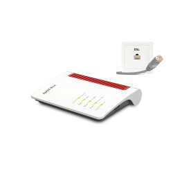 Box FRITZ! 7530 AX router wireless Gigabit Ethernet Dual-band (2.4 GHz/5 GHz) Bianco