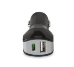 Celly CCTYPECUSBBK cargador de dispositivo móvil Universal Negro Encendedor de cigarrillos Auto