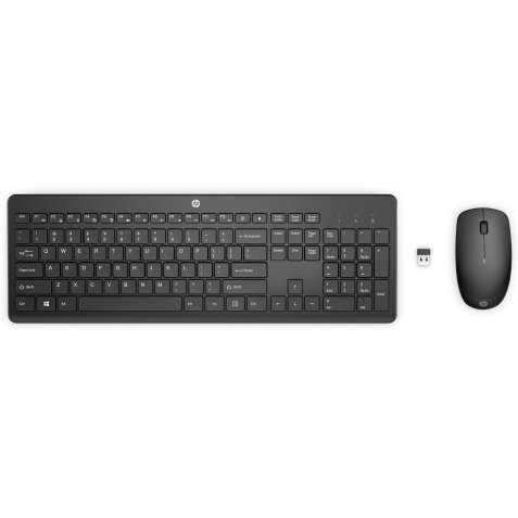 HP Ensemble clavier et souris sans fil 235- azerty BE