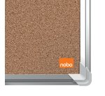 Tableau affichage nobo liege premium plus 600x450mm cadre  aluminium