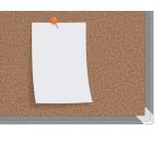 Tableau affichage nobo liege premium plus 600x450mm cadre  aluminium