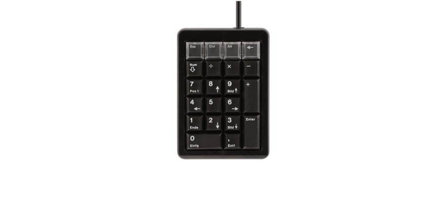 CHERRY G84-4700 KEYPAD Pavé numérique filaire, USB, noir, FR