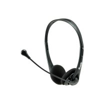 equip 245304 auricular y casco auriculares alambrico diadema oficinacentro de llamadas negro