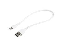 Câble USB-A vers Lightning blanc 0,3 m
