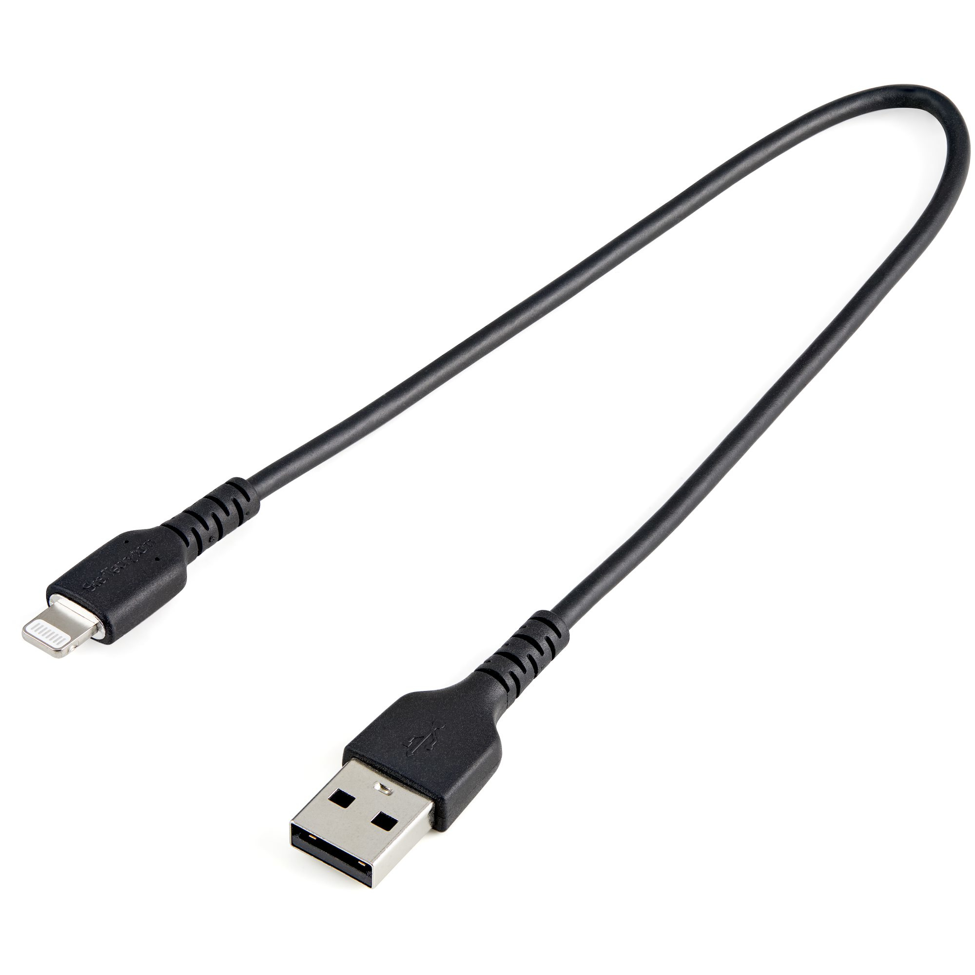 Câble USB-C vers Lightning Noir Robuste 1m - Câble de  Charge/Synchronistation USB Type C vers Lightning Fibre Aramide -  iPad/iPhone 12 Certifié Apple