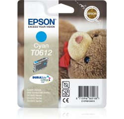 Epson Teddybear Singlepack Cyan T0612 DURABrite Ultra Ink