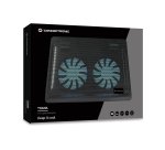 Conceptronic CNBCOOLPAD2F almohadilla fría 39,6 cm (15.6") 1000 RPM Negro