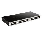 D-Link DGS-1210-52 Gestionado L2 Gigabit Ethernet (10/100/1000) 1U Negro