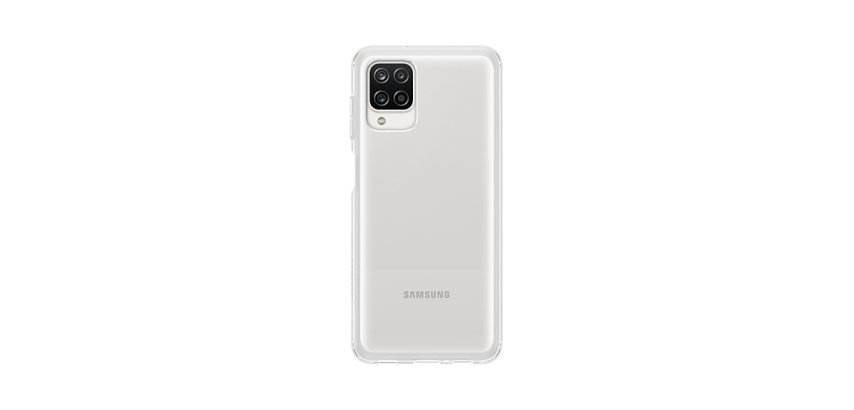 SAMSUNG Coque smartphone souple ultra fine transparente pour Galaxy A12