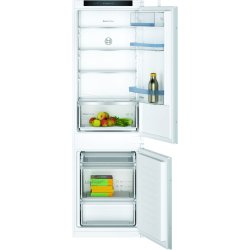 BOSCH Réfrigérateur congélateur encastrable KIV86VSE0, Série 4, 267 litres, Niche 178 cm