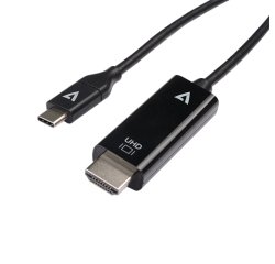 V7 V7UCHDMI-1M adaptador de cable de vídeo USB Type-C 3.2 Gen 1 HDMI Negro