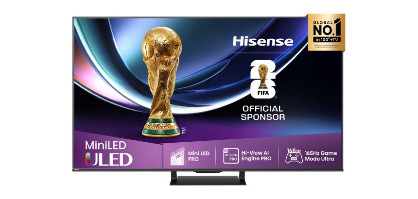 Hisense 55U7Q PRO 139.7 cm (55") 4K Ultra HD Smart TV Wi-Fi Black 500 cd/m²
