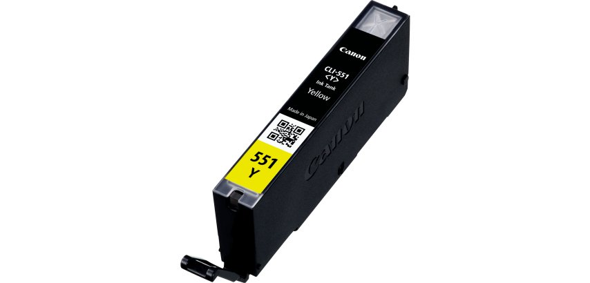 Canon CLI-551Y Yellow Ink Cartridge