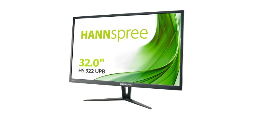 Hannspree HS 322 UPB Monitor PC 81,3 cm (32") 2560 x 1440 Pixel Quad HD LED Nero