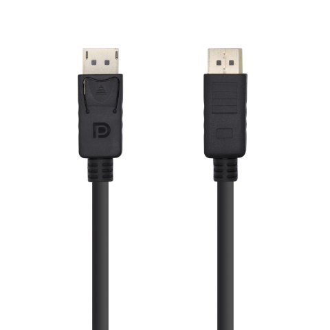 AISENS Cable Displayport V1.2 4K@60HZ, DP/M-DP/M, Negro, 10m