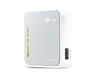TP-Link TL-MR3020 routeur sans fil Fast Ethernet Monobande (2,4 GHz) Gris, Blanc