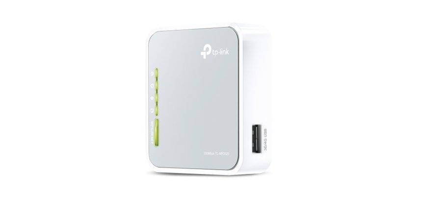 TP-Link TL-MR3020 routeur sans fil Fast Ethernet Monobande (2,4 GHz) Gris, Blanc