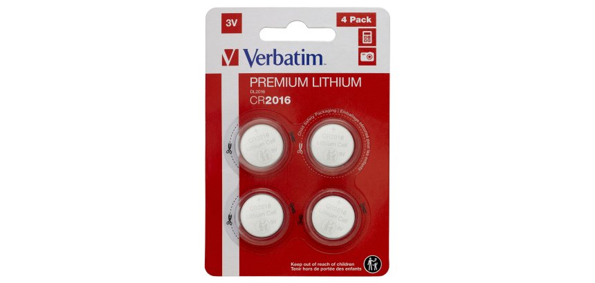 Verbatim CR2016 Batterie à usage unique Lithium